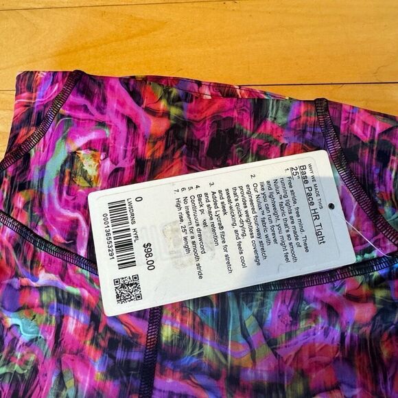 Lululemon Base Pace High-Rise Tight 25" size 0 - Picture 4 of 5